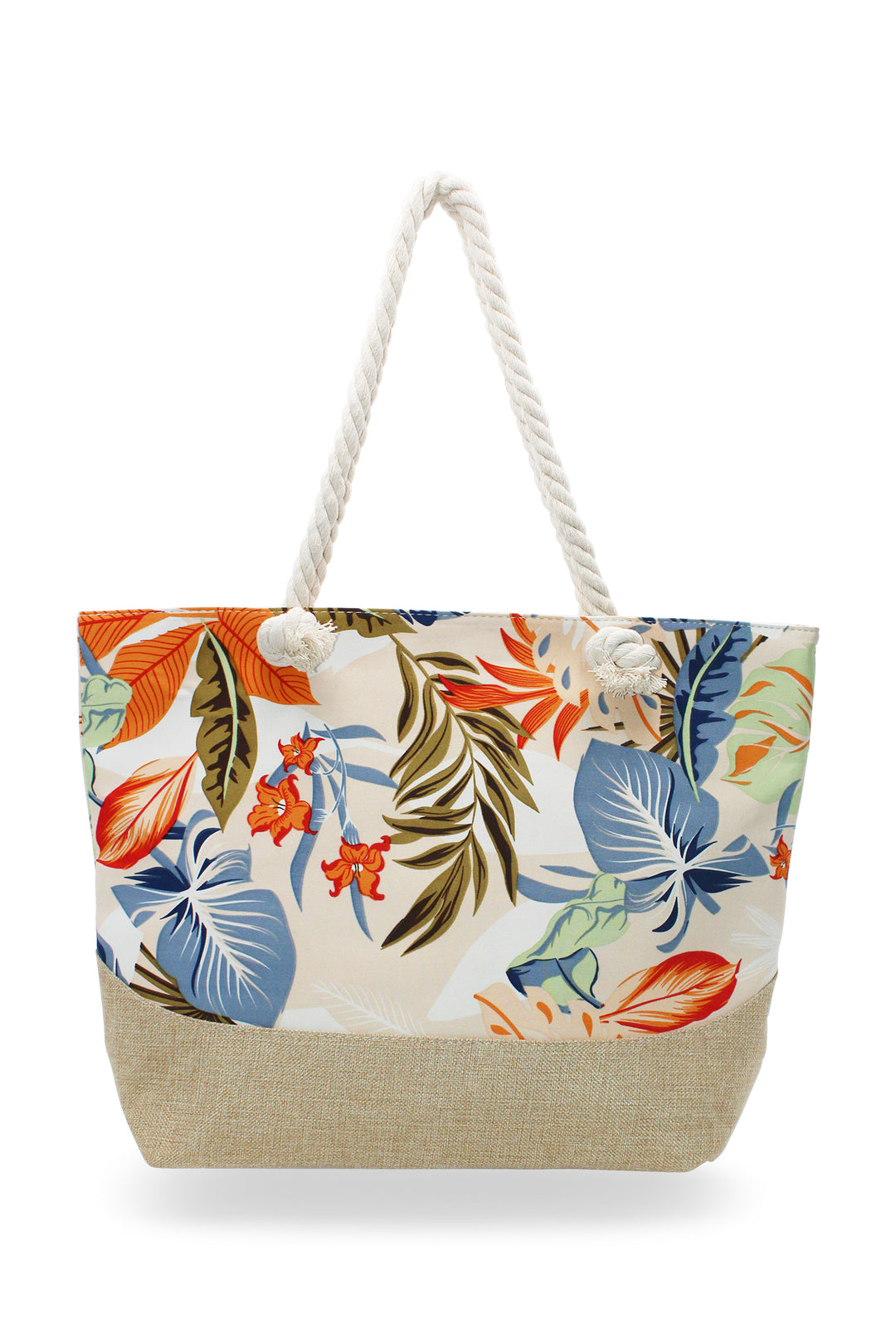 Floral beach bag hotsell