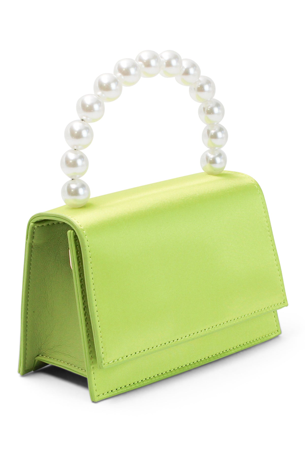 The Morgan Taylor Melanie Top Handle Bag in Lime Green MORGAN TAYLOR