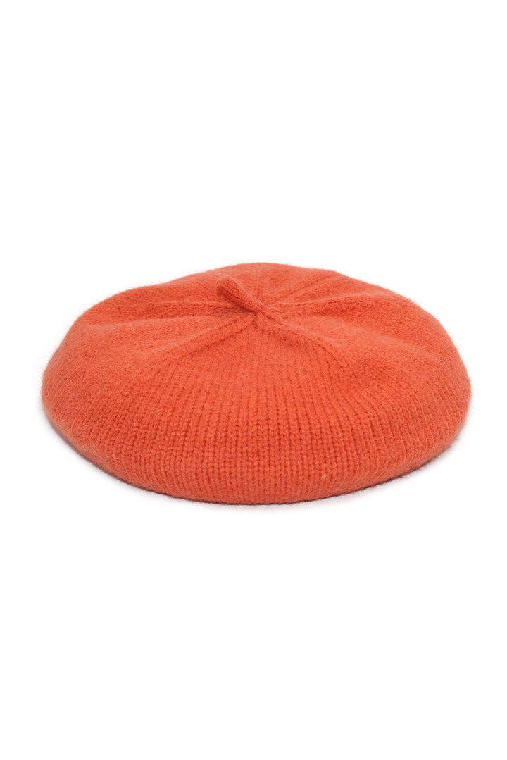 The Morgan Taylor Stevie Rib Knit Beret in Orange – MORGAN TAYLOR